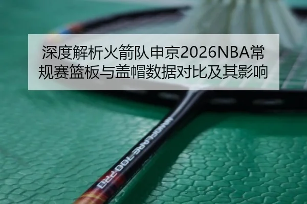 深度解析火箭队申京2026NBA常规赛篮板与盖帽数据对比及其影响